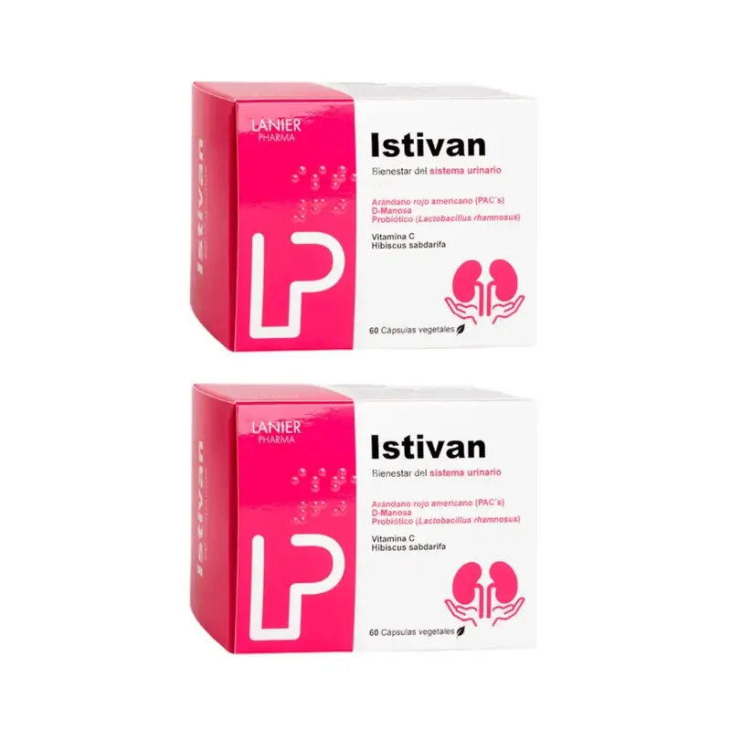 Lanier Pharma Istivan Food Supplement , 2X60 Vegetable Capsules