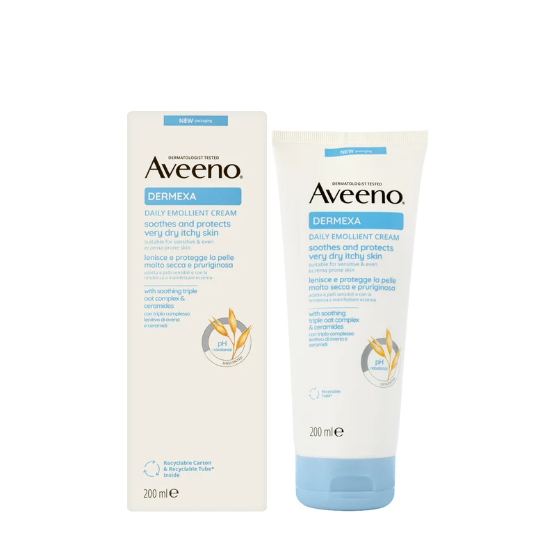 Aveeno Dermexa Daily Emollient Soothing Cream 200 Ml