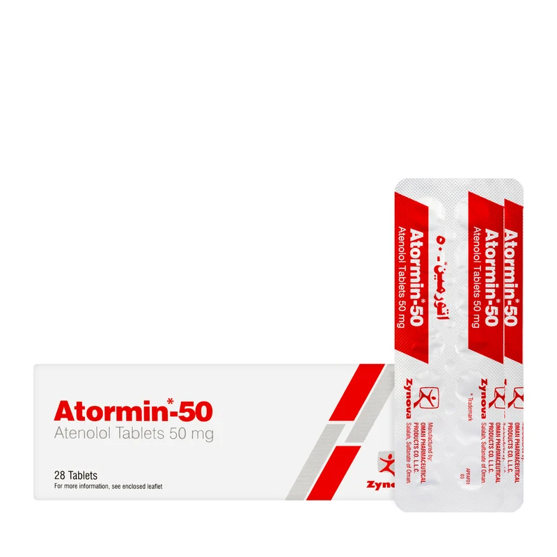 Atormin 50Mg 28 Tablets