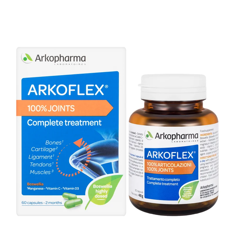 Arkopharma Arkoflex 100% Joints 60 Capsules