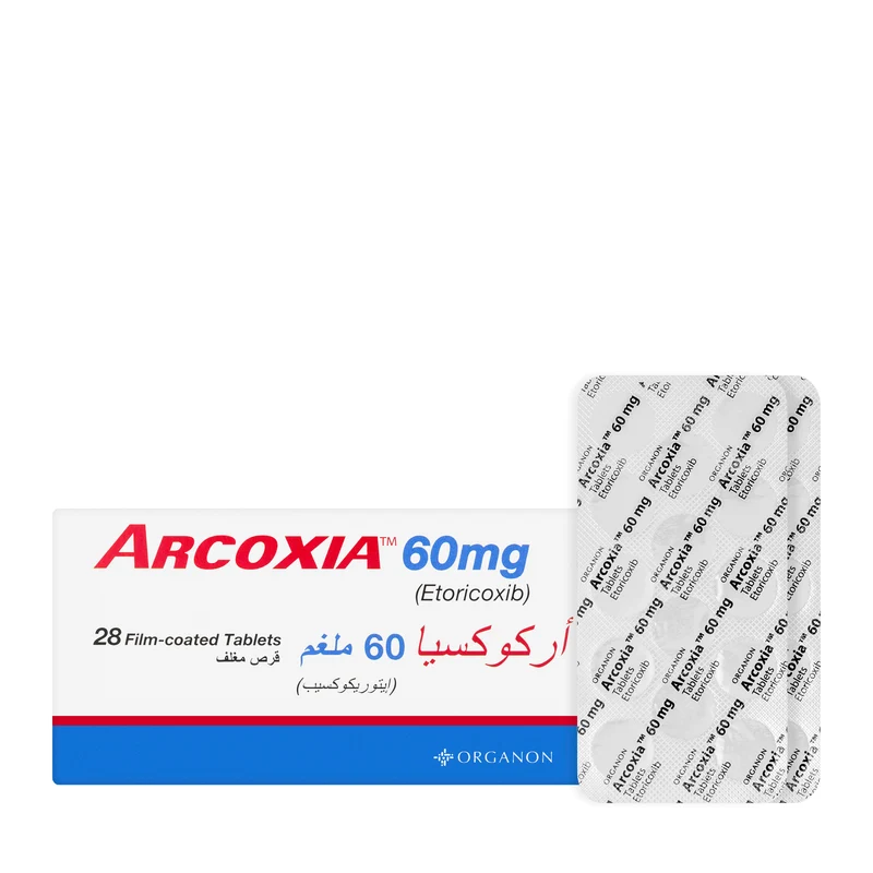 Arcoxia 60Mg 28 Tablets