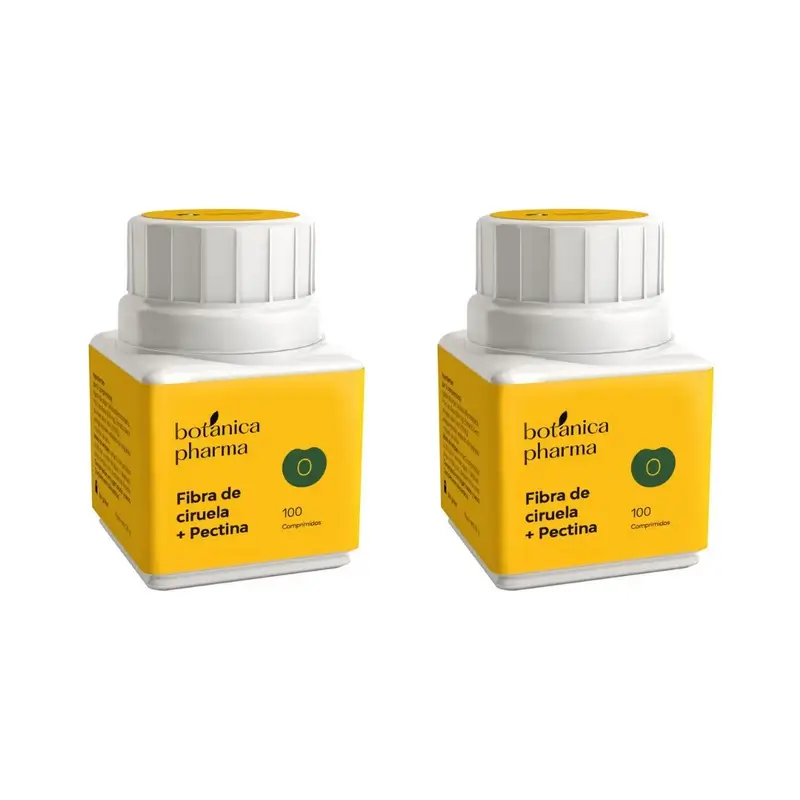 Botanicapharma Plum Fibre + Pectin, 2X100 Tablets