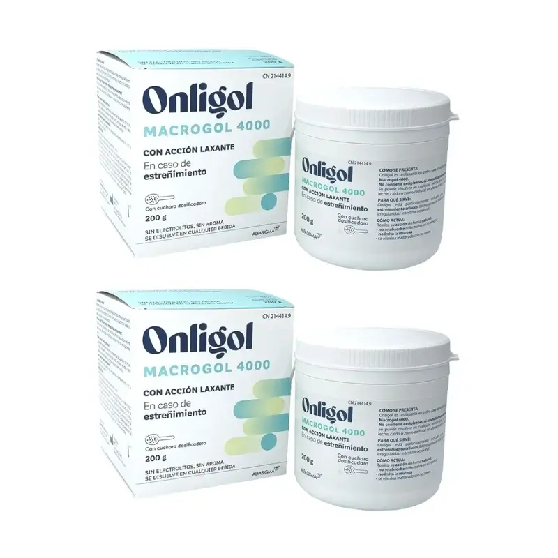 Onligol em pó, 2 x 200 g