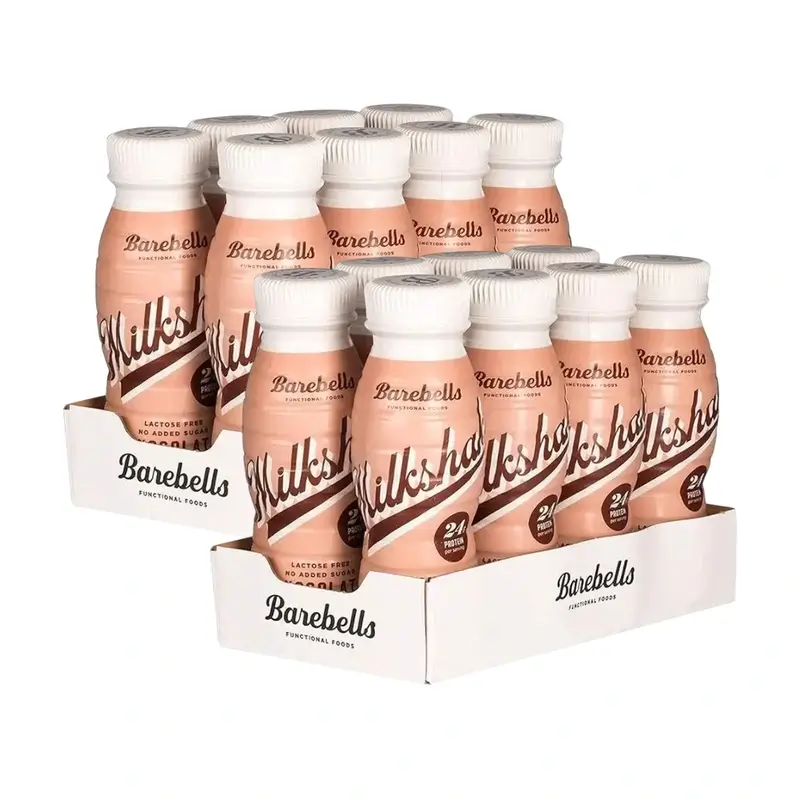 Barebells Pack Milkshake Chocolate, 16 Units X 330 Ml