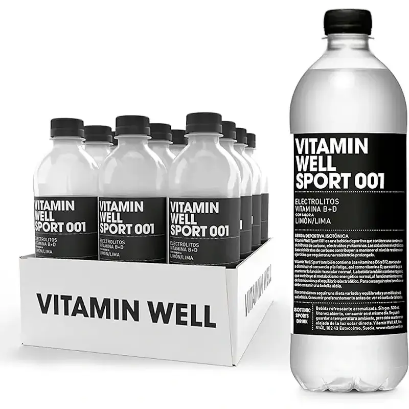 Vitamin Well Sport 001 , pack 12 x 500 ml