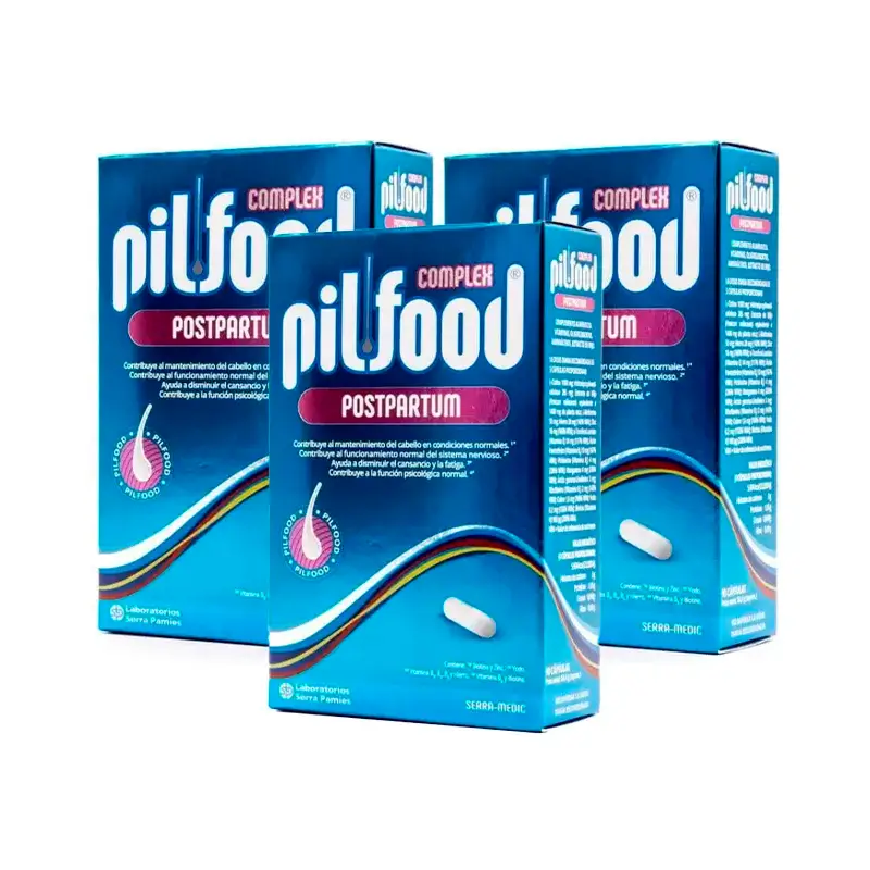 Pilfood Complex Postpartum, Pack 3 x 90 Capsules