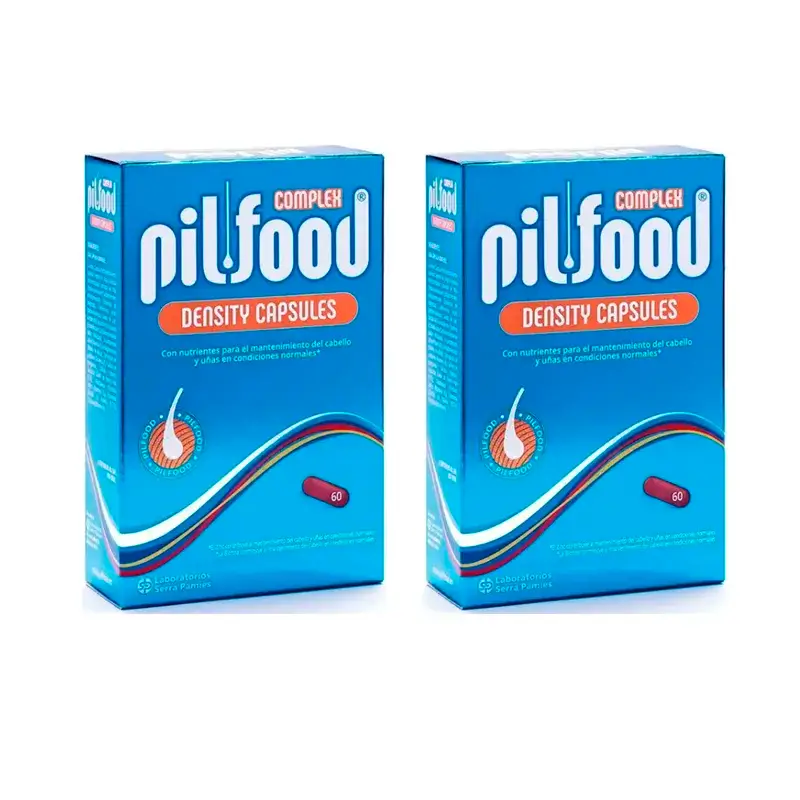 Pilfood Complex Hair and Nails, Pack 2 x 60 tablets