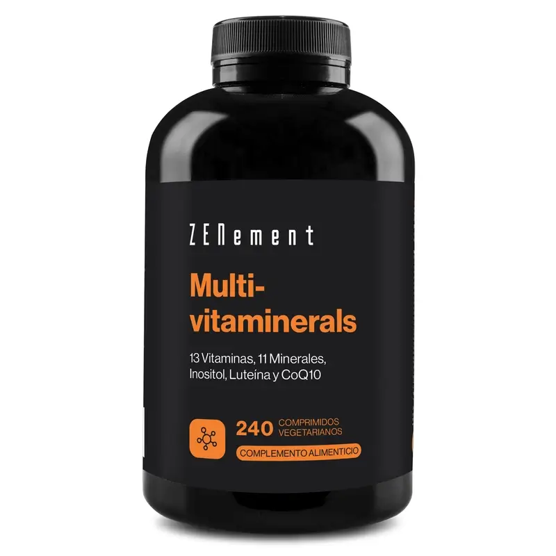 Zenement Multivitamins and Minerals with Lutein, 240 vegetarian tablets