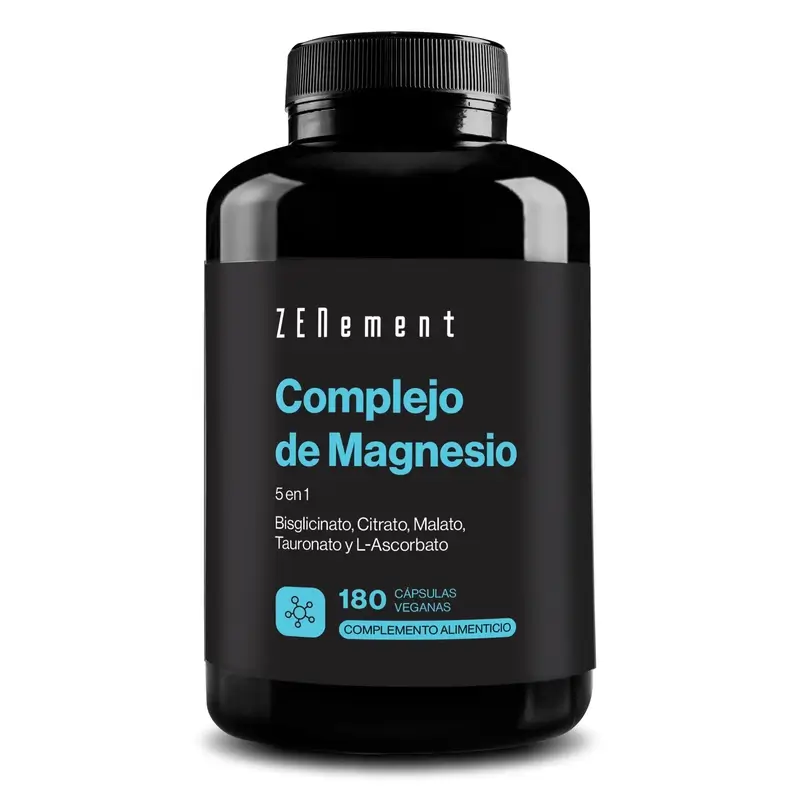 Zenement Magnesium Complex 5 In 1, 180 cápsulas vegetais
