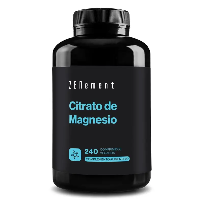 Zenement Magnesium Citrate, 240 comprimidos veganos