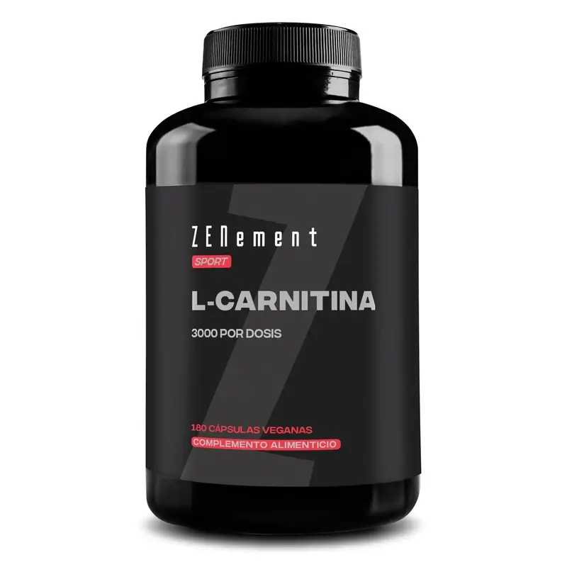 Zenement L-Carnitine, 180 cápsulas vegetais