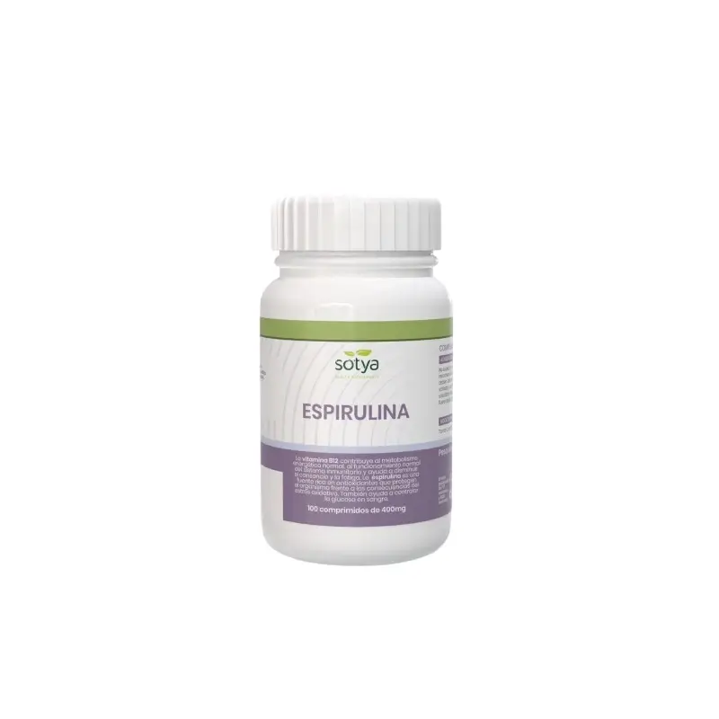 Sotya Spirulina 400 mg, 100 Tablets