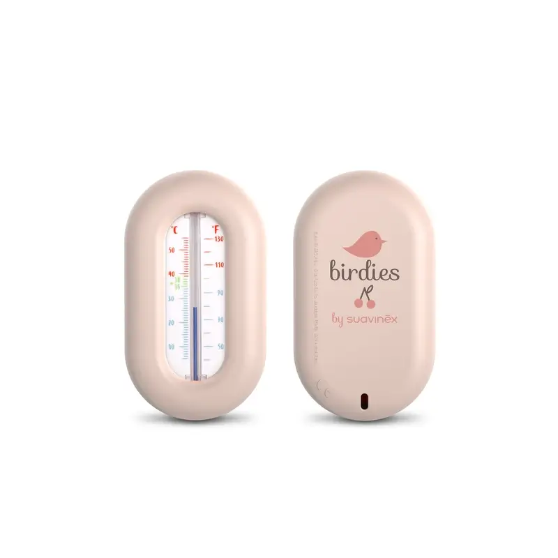 Suavinex Bath Thermometer Design Birdies Pink