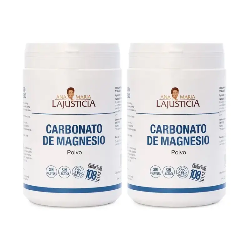 Ana Maria Lajusticia Magnesium Carbonate, Pack 2 x 130 Tablets - Powder