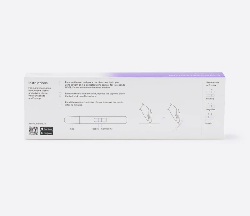 NewFoundLand Pregnancy Test Kit 1 Pack