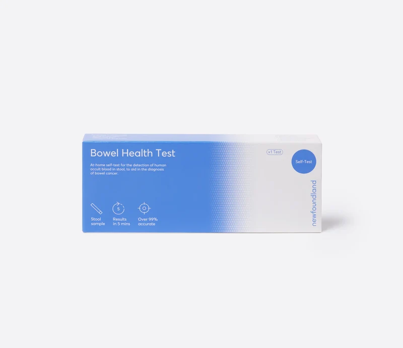 NewFoundLand Test Kit Bowel Health