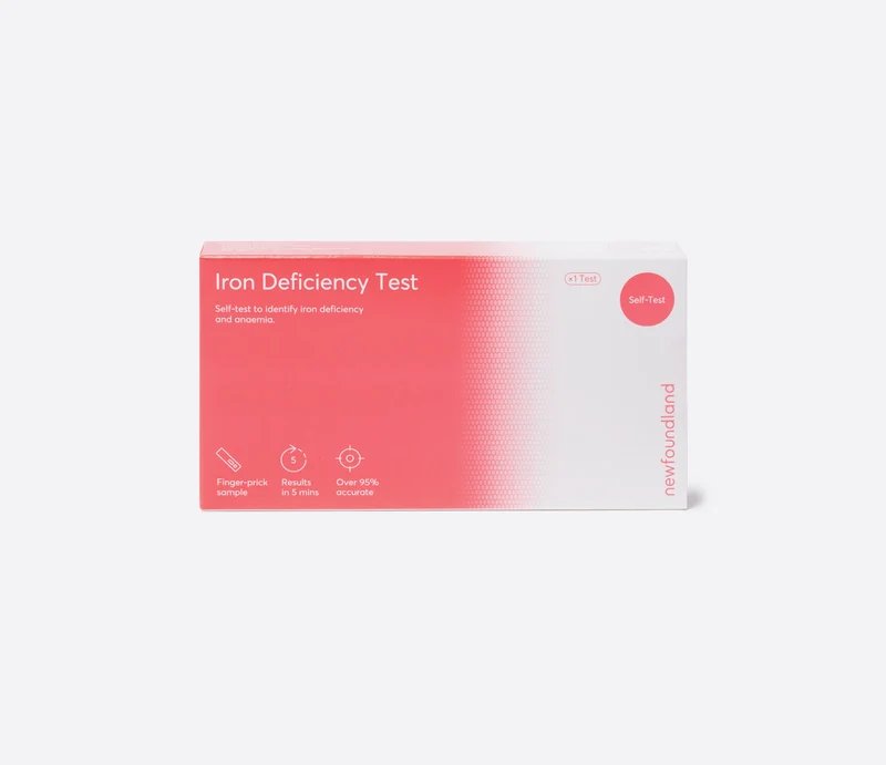 NewFoundLand Iron Deficiency Test Kit 1pk