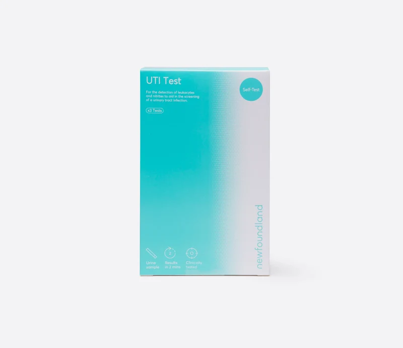 NewFoundLand UTI Test Kit 3pk