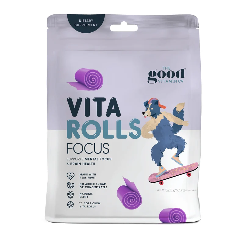 The Good Vitamin Company Vita Rolls Focus 12s