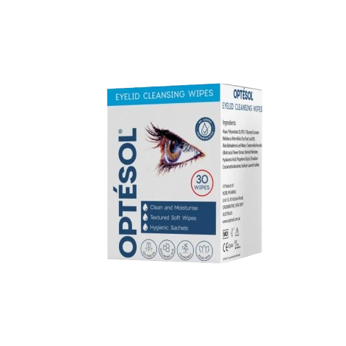 OPTESOL Eyelids Cleansing Wipes 30pk