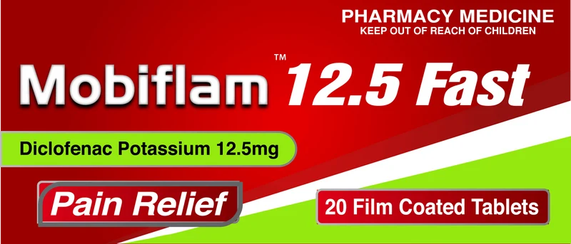 MOBIFLAM Diclofen Pot 12.5mg Tab 20s