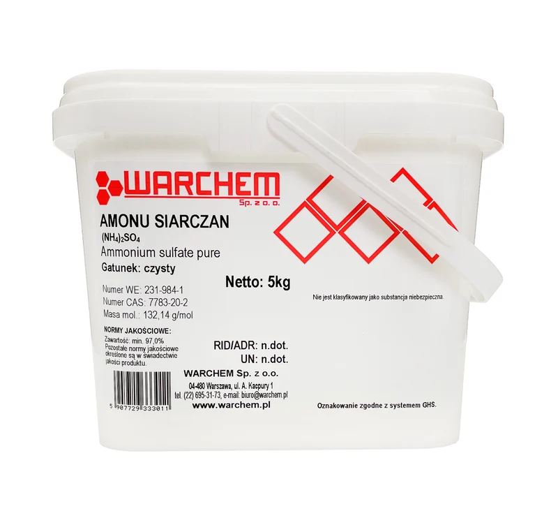 AMmonium SULPHATE - rein 5kg WARCHEM