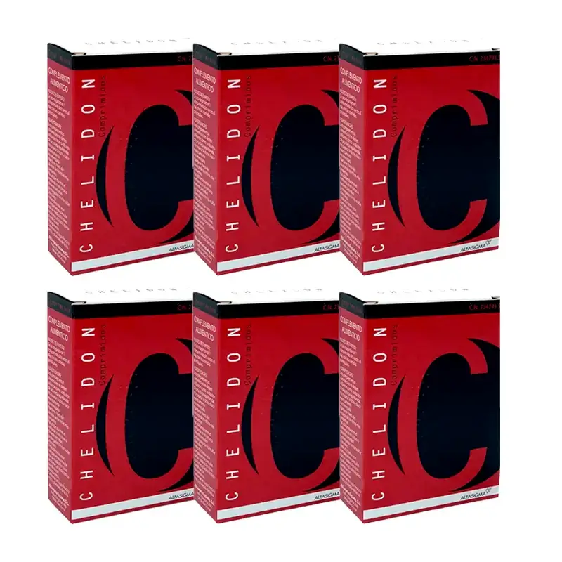 Chelidon Pack of 6 x 60 tablets