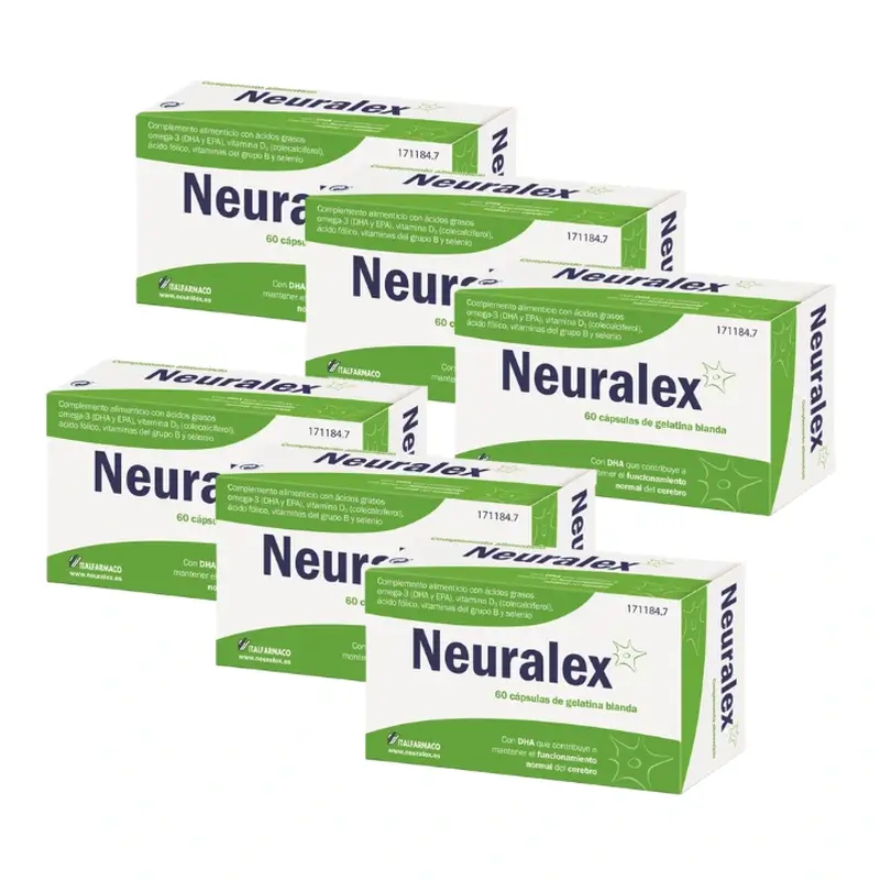 Neuralex, Pack 6 x 60 Capsules