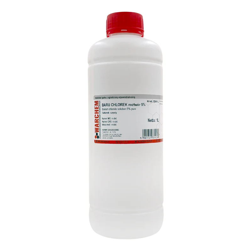 BARIUM CHLORIDE Lösung 5% - rein 1L WARCHEM