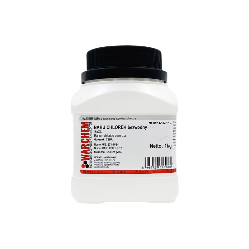 BARIUMCHLORID wasserfrei - CZDA 1kg WARCHEM