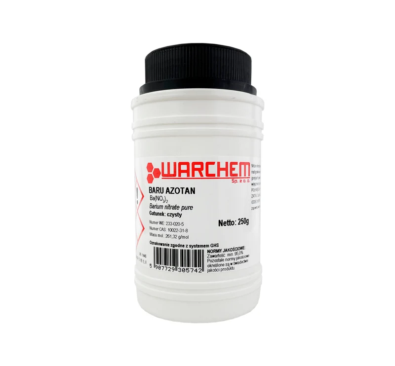 BARIUMNITRAT - rein 250g WARCHEM