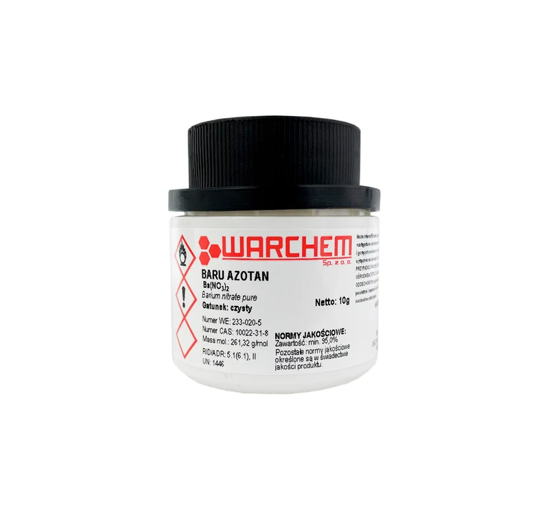 BARIUM NITRAT - rein 10g WARCHEM
