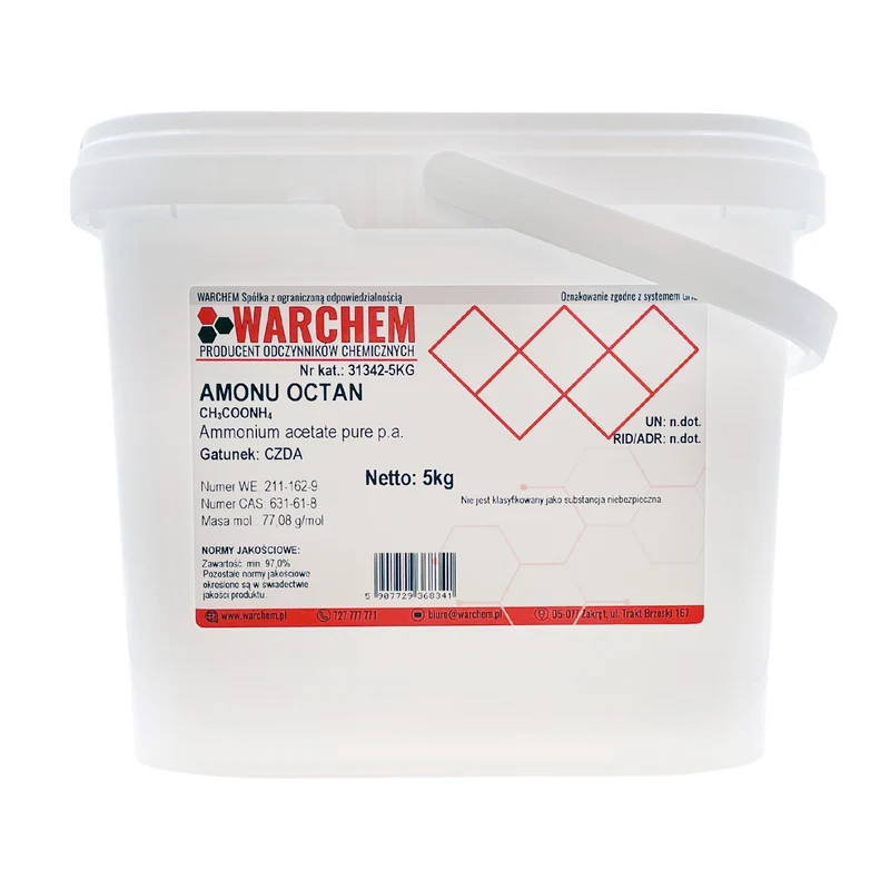 AMmonium-ACETAT - CZDA 5kg WARCHEM
