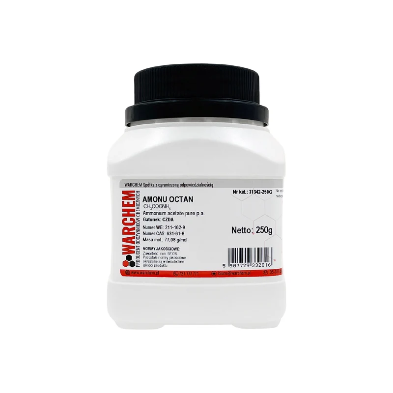 AMONIUM-ACETAT - CZDA 250g WARCHEM