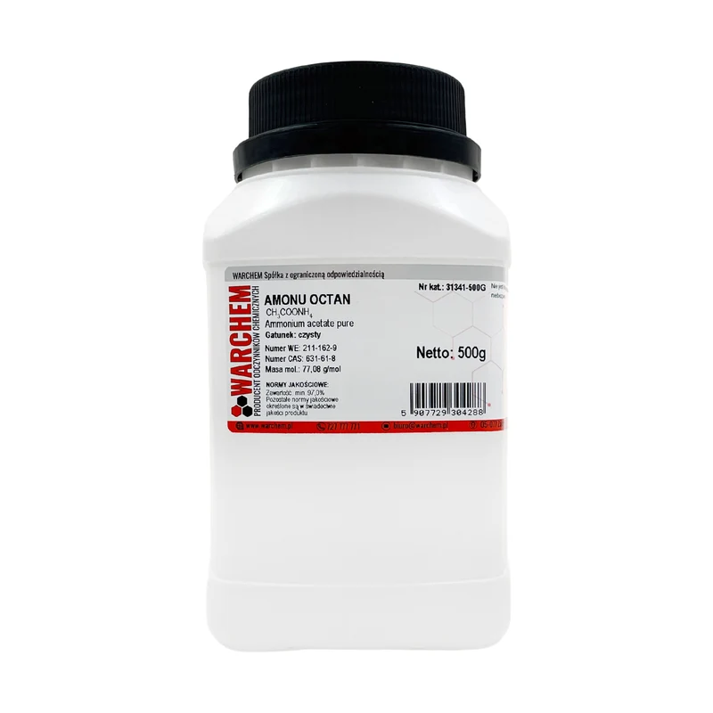 AMONIUM ACETATE - rein 500g WARCHEM
