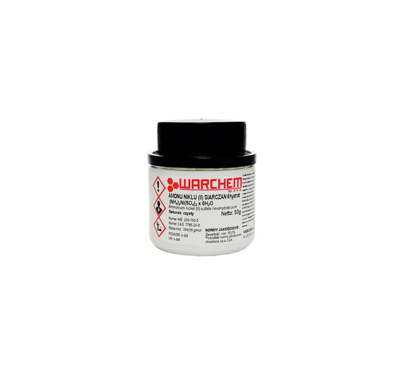 Nickel-Ammonium-Sulfat (II) 6-Hydrat - rein 50g WARCHEM