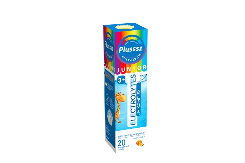 PLUSSSZ Electrolytes Junior Effervescent Tabs 20pk