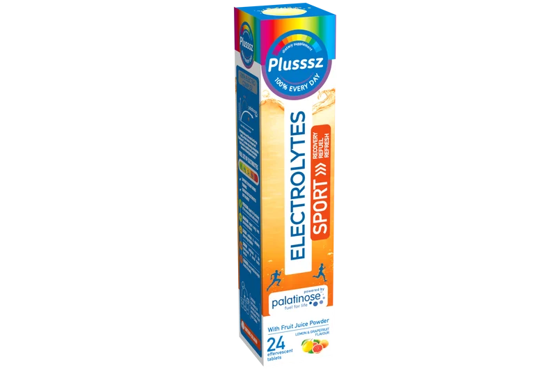 PLUSSSZ Electrolyte Sport Effervescent Tabs 24pk