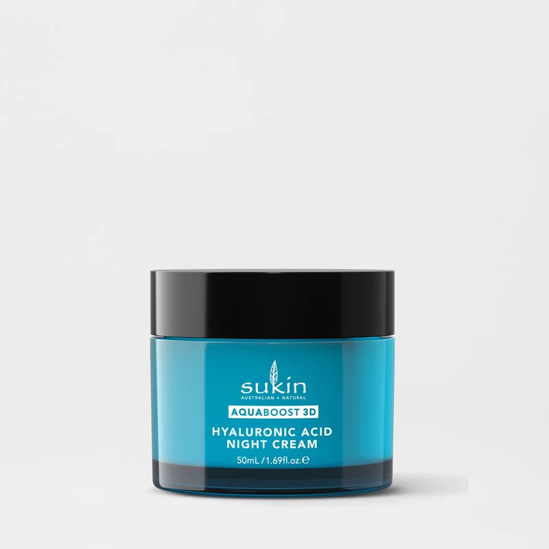 Sukin Aqua Boost 3D Hyaluronic Acid Rich Night Cream 50ml