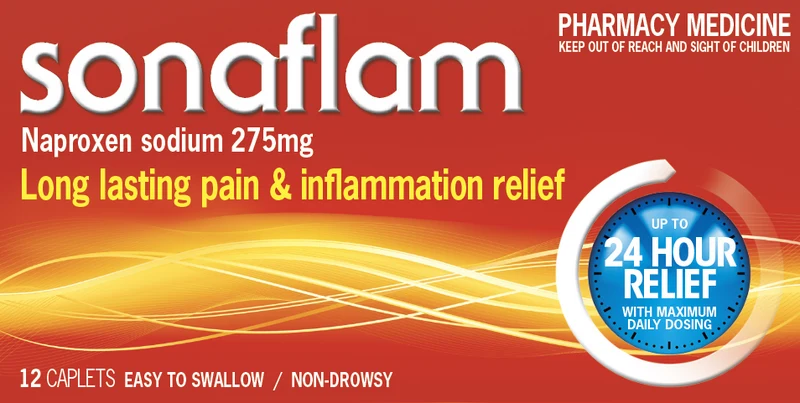 SONAFLAM Naproxen USP 275mg 12s