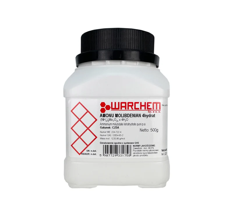 AMONIUM MOLIBDENATE 4-Hydrat - CZDA 500g WARCHEM