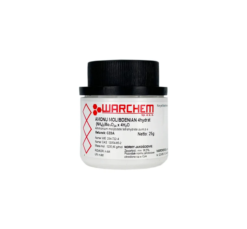 AMONIUM MOLIBDENATE 4-Hydrat - CZDA 25g WARCHEM