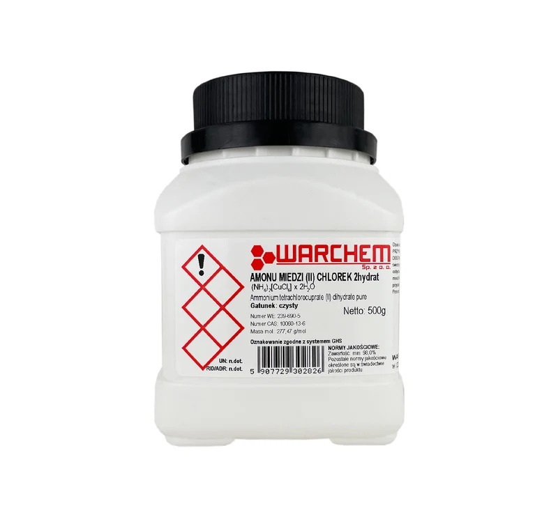 Kupferammoniumchlorid (II) 2-Hydrat - rein 500g WARCHEM