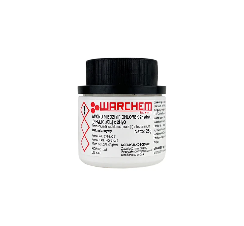 Kupferammoniumchlorid (II) 2-Hydrat - rein 25g WARCHEM