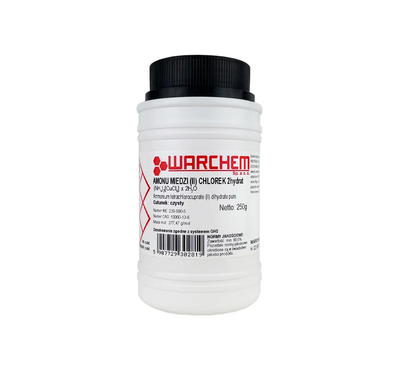 KUPFER(II) AMONIUMCHLORID 2-Hydrat - rein 250g WARCHEM