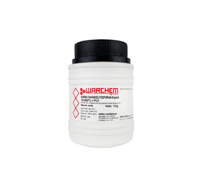 MAGNESIUM AMONIUM PHOSPHATE 6hydrate - rein 100g WARCHEM