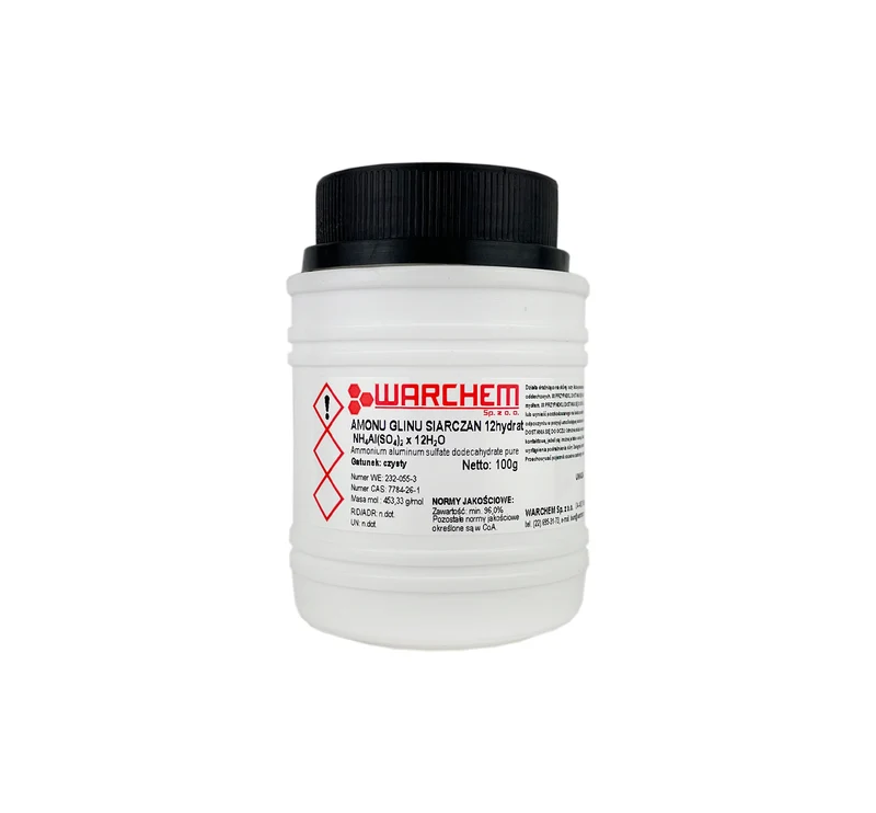 GLINIUM AMONIUM SULPHATE 12hydrat - rein 100g WARCHEM