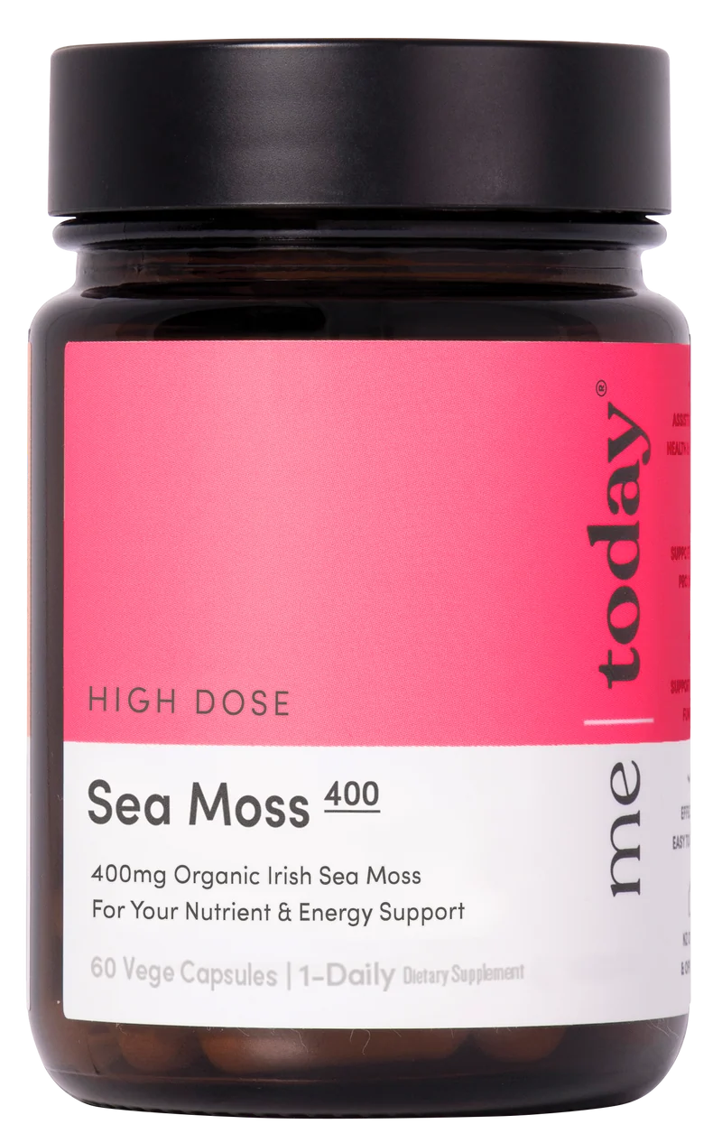 me today High Dose Sea Moss 400