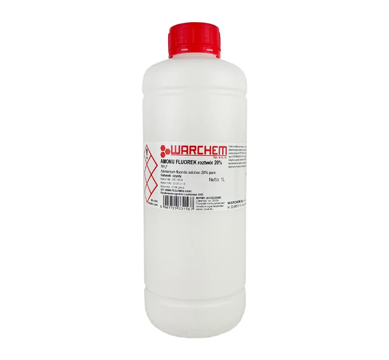 AMONIUM FLUORIDE Lösung 20% - rein 1L WARCHEM