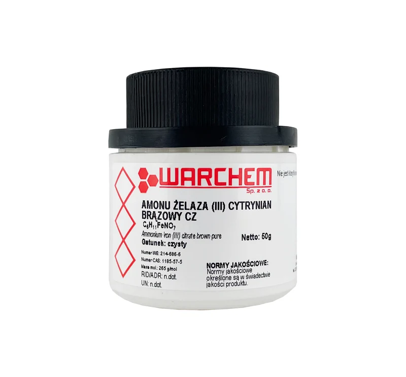 Eisenammoniumcitrat (III) braun - rein 50g WARCHEM